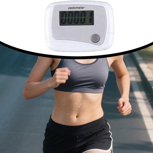 Accurate Easy to Set Up Portable Step Counter - 3D Pedometer | Simple Step Counter, Simple Step Counter for Running, Swimming for ROutdoor Hiking Adventures Sports Senior Indoor Running Workouts