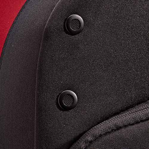 WILSON Clash V2 Super Tour Tennis Backpack - Red/Black, Holds up to 2 Rackets