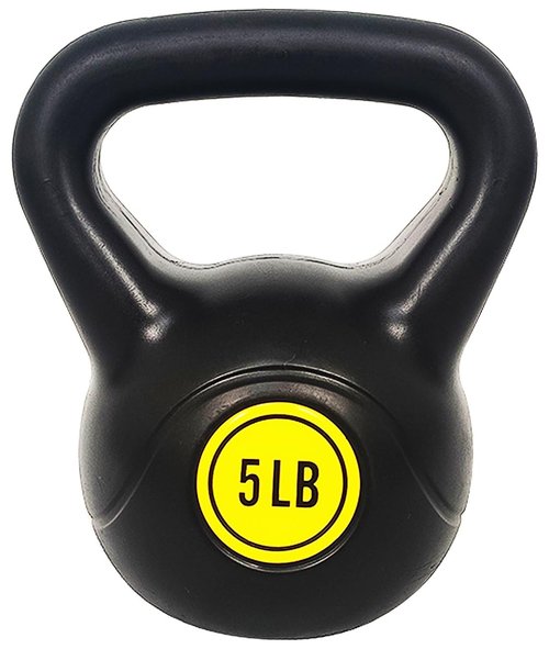 OLIXIS 4-Piece Kettlebell Set, Wide Grip Kettlebell Exercise Fitness Weight Set for Home Gym, Strength Training, 50LBS Set