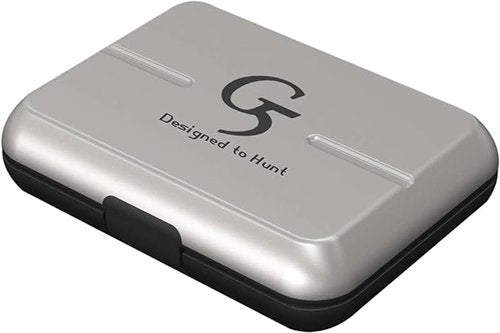 G5 Vault Broadhead Case - Durable Portable Archery Hunting Gear Safe Box with Foam-Padded Interior & Secure Latch Closure