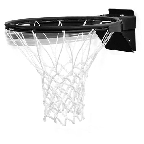 PROGOAL Breakaway Basketball Rim 18 Inch Heavy Duty 5/8 Inch Steel Professional Flex Hoop Meets Official Game Standards Fits Most Backboards with All Weather Net Mounting Hardware Now in Black