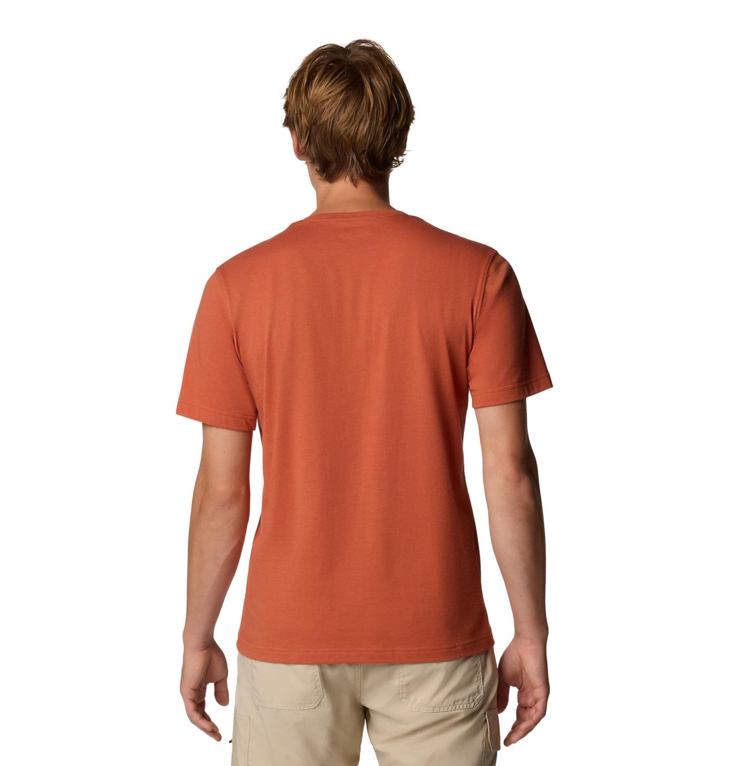 Columbia Mens Thistletown Hills Short Sleeve T-Shirt, Tuscan Heather, X-Large