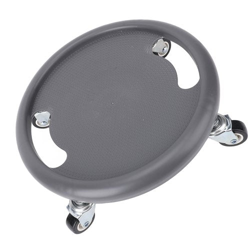 NOENNULL 4-Wheel Roller Trainer for Enhanced Core Strength and Fitness Roller Sliding Disc, Odorless Premium Workout Device with 360 Degree Rotation, Stability for Home Gym (Grey)