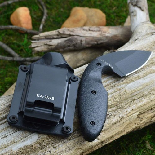 KA-BAR TDI Law Enforcement Knife Fixed Blade, Steel: AUS 8A stainless steel