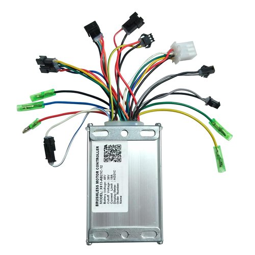 E-Bike Controller 48V 18A Brushless Motor Speed Controller X813-AB21C-12 for Electric Bicycle and MTB Display Meter KD21C