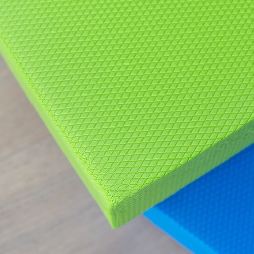 Foam Balance Pad | Exercise Pad for Physical Therapy, Yoga, Dancing, Balance Training, Pilates, and Fitness (Blue) | 15.75" x 13" x 2.375" thick