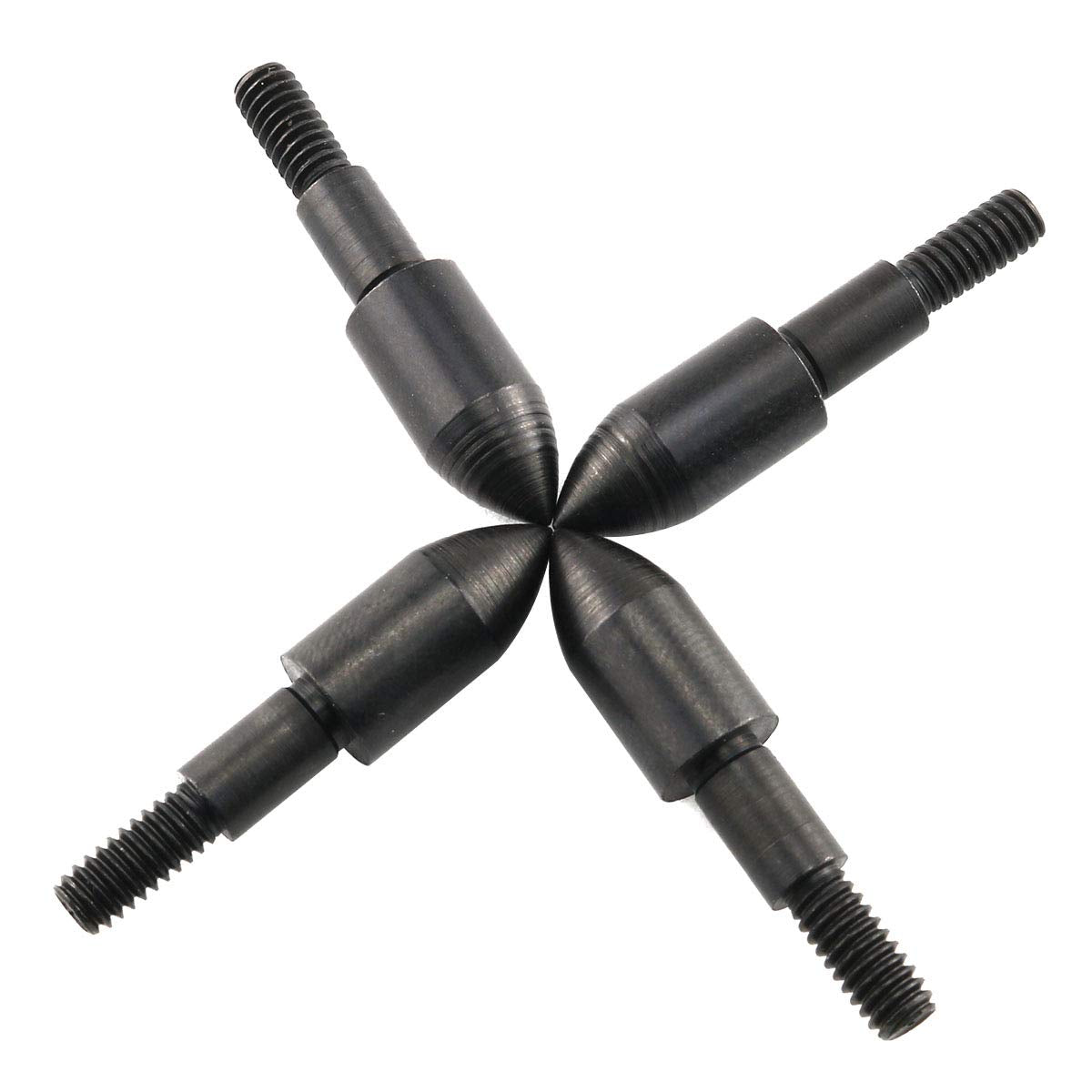 E-outstanding Field Point 12PCS 100Grain Screw on Archery Arrow Practice Bullet Tips Arrowheads