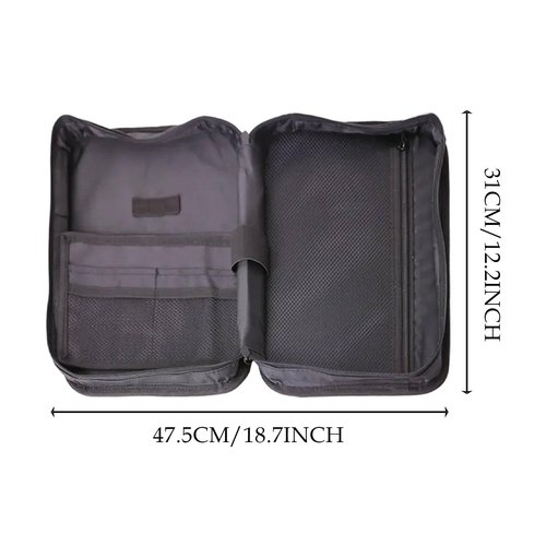 Zxpjkyu Soccer Referee Case Umpire Equipment Wear Resistant Oxford Cloth Football Storage Bag Standard Referee Bag for Baseball, Style C