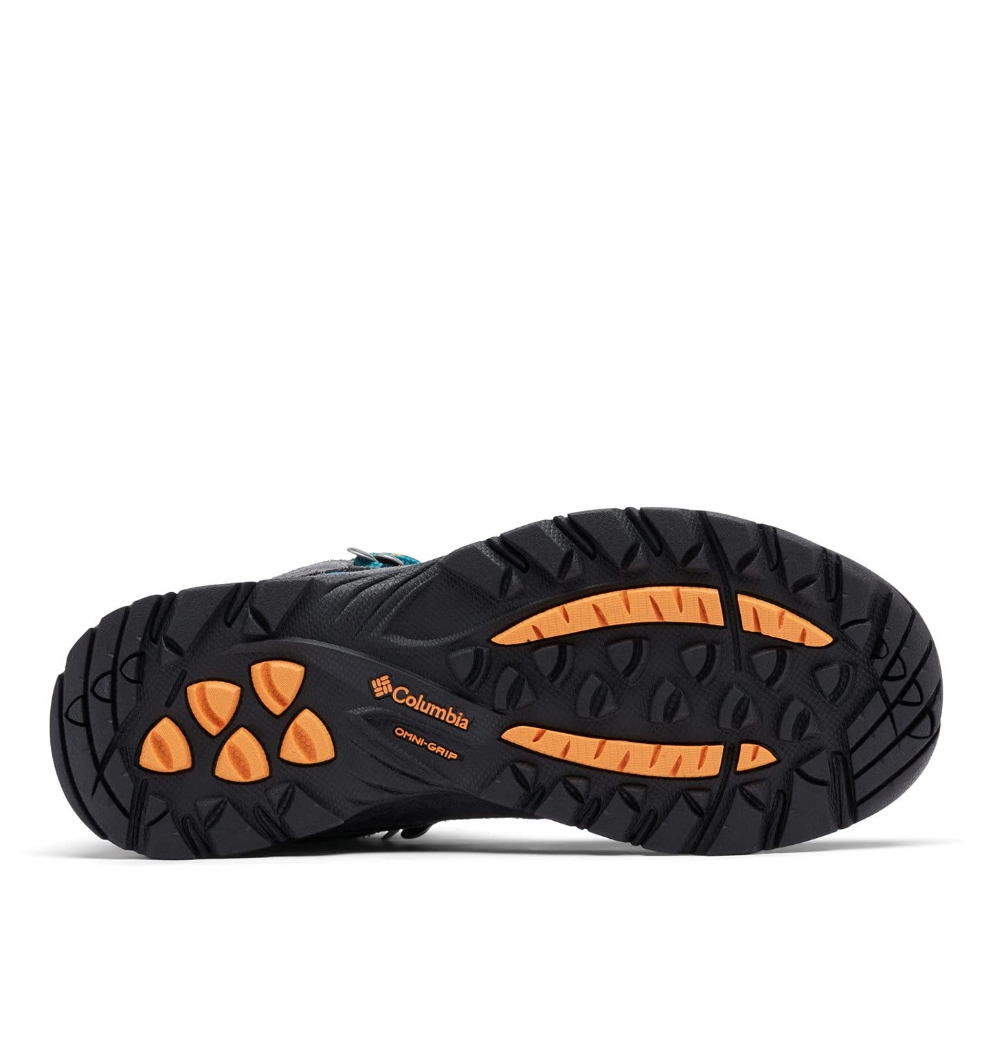 Columbia Womens Newton Ridge Plus Waterproof Amped, Shark/River Blue, 9.5 Wide