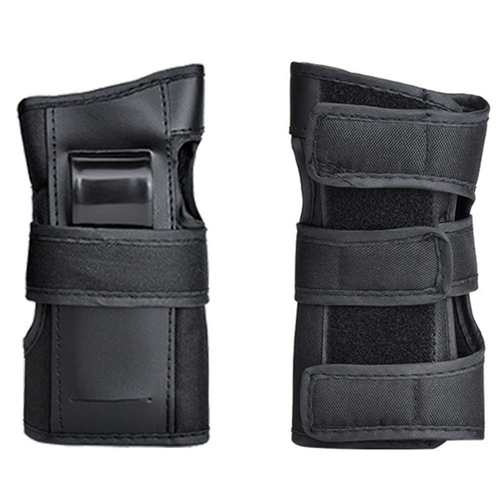 ICRPSTU 1 Pair Wrist Guard Protective Gear for Roller Skating Skateboarding Wristsavers Brace Protective Gear for Adults Kids Youth (L)