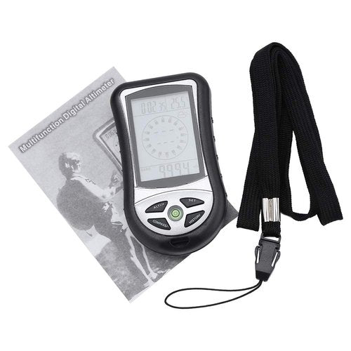 RiToEasysports 8-in-1 Digital Altimeter Barometer,Handheld Barometer Thermometer with Weather Forecast for Outdoor Sports Enthusiasts