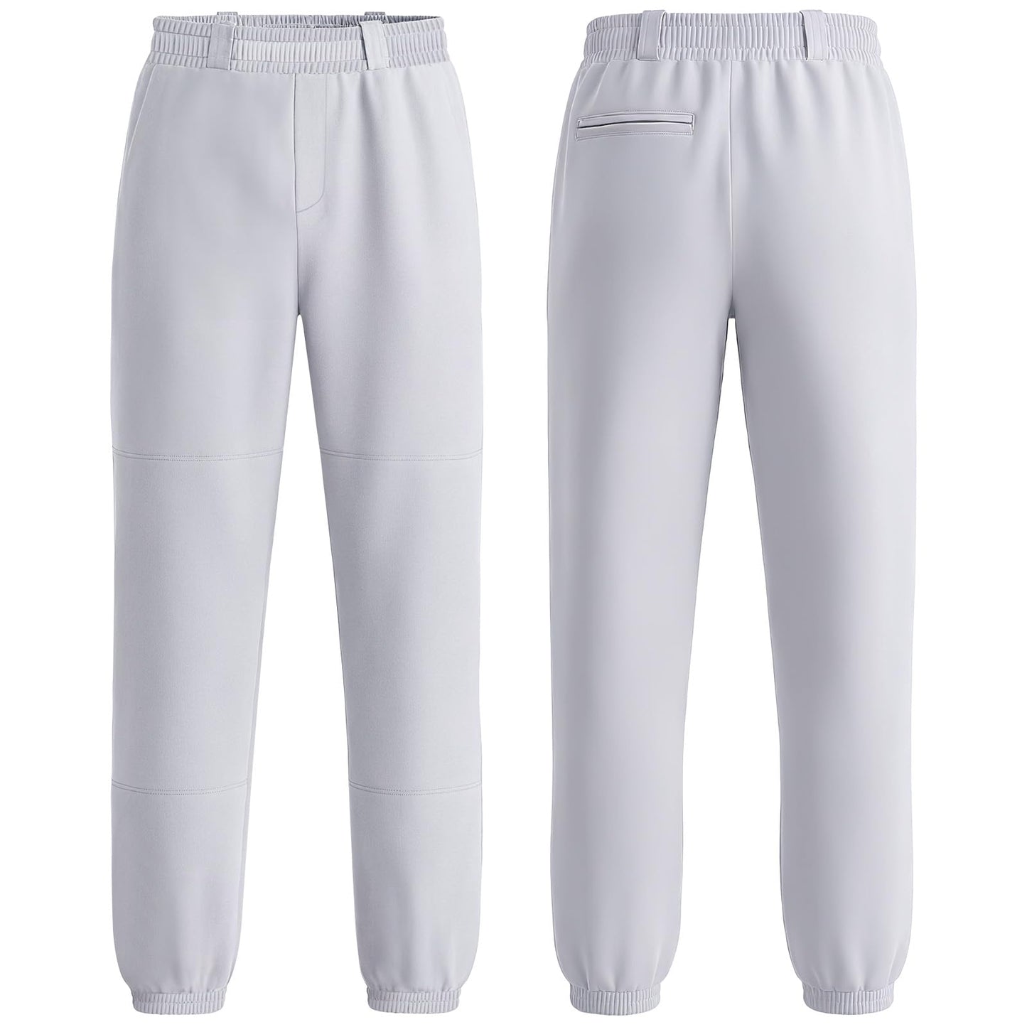 Boys Baseball Pants Youth Girls Softball Pant Toddler Kids Tee Ball Pant (Grey 7 Years)
