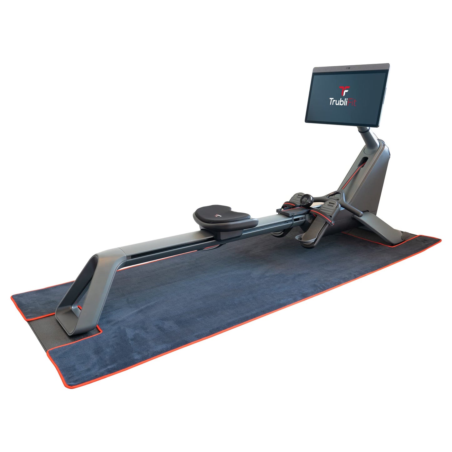 Mat Sweat Towel for Original Peloton Row and Cross Training Row+ - Custom Floor Mat for Peloton Rower - Accessories for Peloton - Keep Your Floor Clean of Sweat - Reversible Design