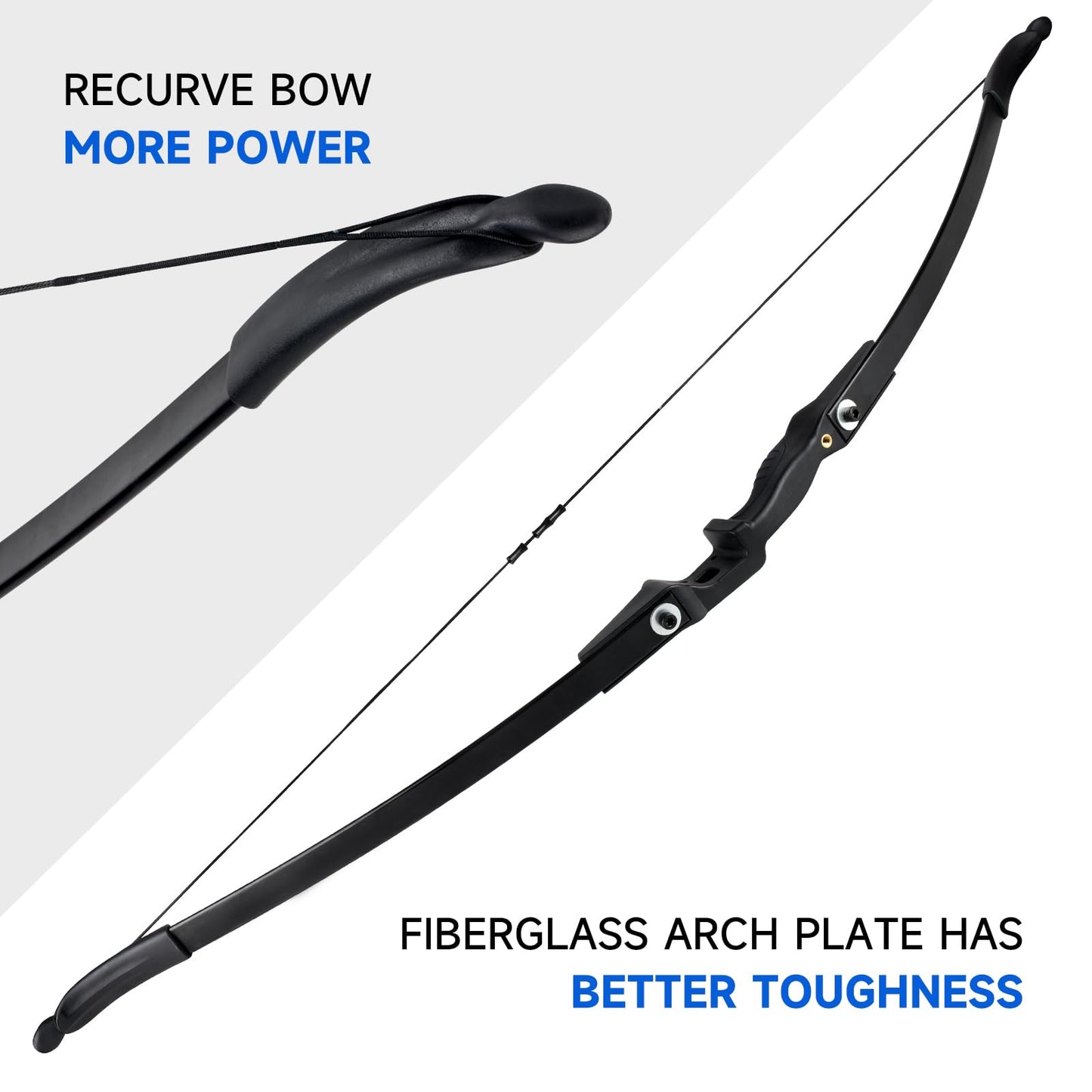Catch&Hunt 30lbs Recurve Bow and Arrow,Archery Bows Set for Adults,Right Hands Bow,Suitable for Beginner Teenagers Outdoor Hunting,Target Practice
