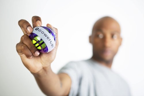 POWERBALL 280 Autostart Fusion Pro Hand Exercise Ball Unisex Adult, Purple
