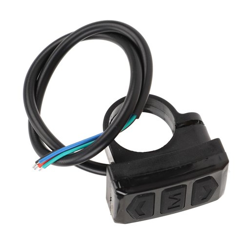 Electric Bike Display Switch Slip Robust ABS Material Control Button Sensitive Ergonomic for Enhanced Riding Experience
