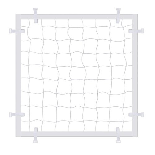 VioraWhite Patch A Net Soccer Goal Repair Kit 3ft x 3ft Soccer Goal Net Hole Replacement Patch for All Sport Nets Quick Field Fixes