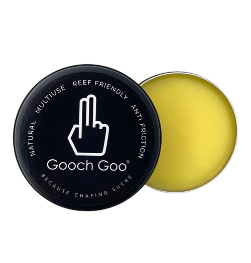 Gooch Goo Anti Chafing Balm Tin - Ultra Low Friction - Sweat & Water Resistant for Cyclist - Running Anti Chafe Balm - Chafing Balm for Thighs & Chub Rub - Long-Lasting Essential for Workout & Sports
