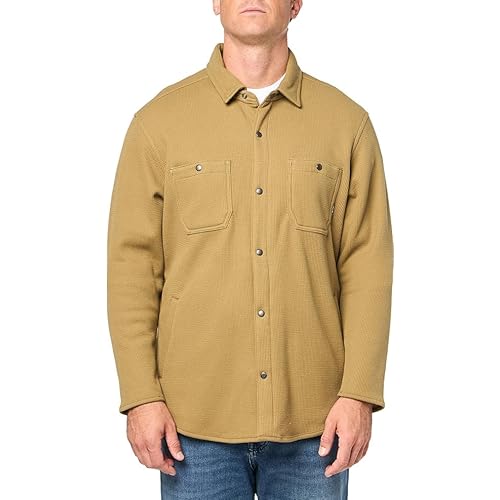 Eddie Bauer Men's Faux Shearling-Lined Thermal Shirt