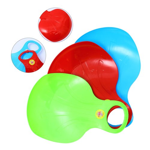 BESPORTBLE 3pcs Boys and Girls Snow Sleds Skiing Board Grass Sliding Sleigh Slider Thickened Boys and Girls Sleds Comfortable Handle