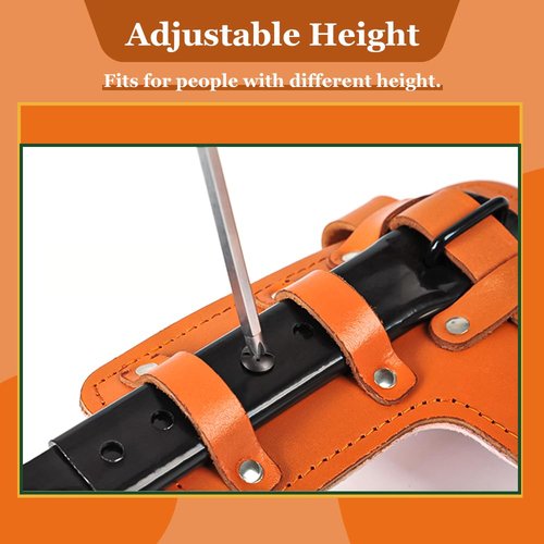 iMeshbean Tree Climbing Spikes,Tree Climbing Gear,Adjustable Pole Climbing Spurs Steel with Foot Belts,Rope,Gloves,and Non-Slip Pedal,Tree Climbing Kit for Climbing Trees, Picking Fruit
