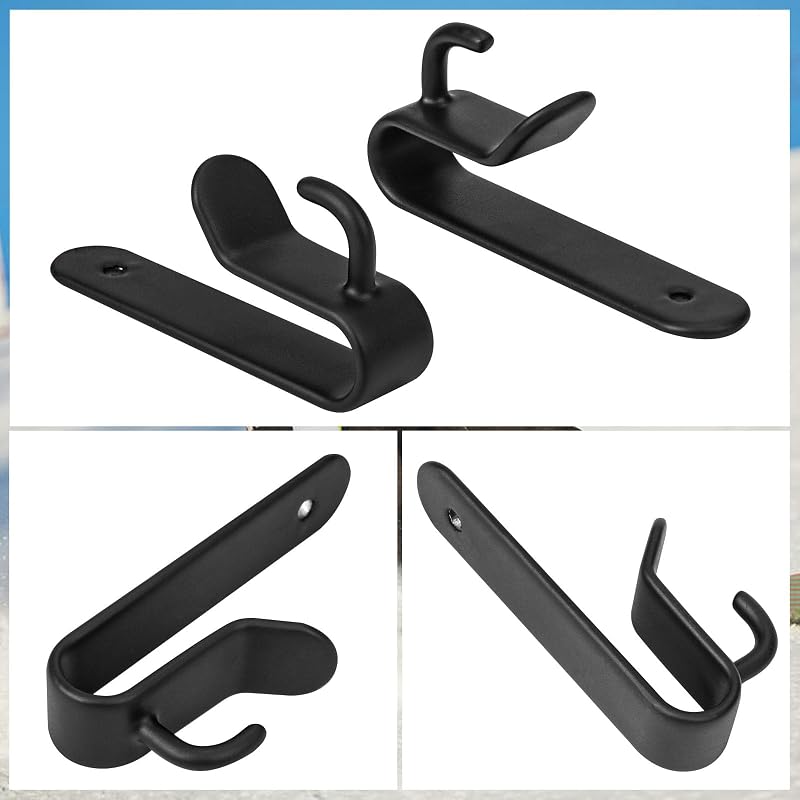 Upgrade 2 Pack Snowboard Wall Mount Clips - Horizontal Display Hangers