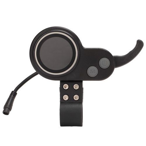 Electric Bike LCD Display, 2 in 1 Electric Scooter L081, Meter Finger Throttle with Waterproof Plug for Universal 24V 36V 48V 60V
