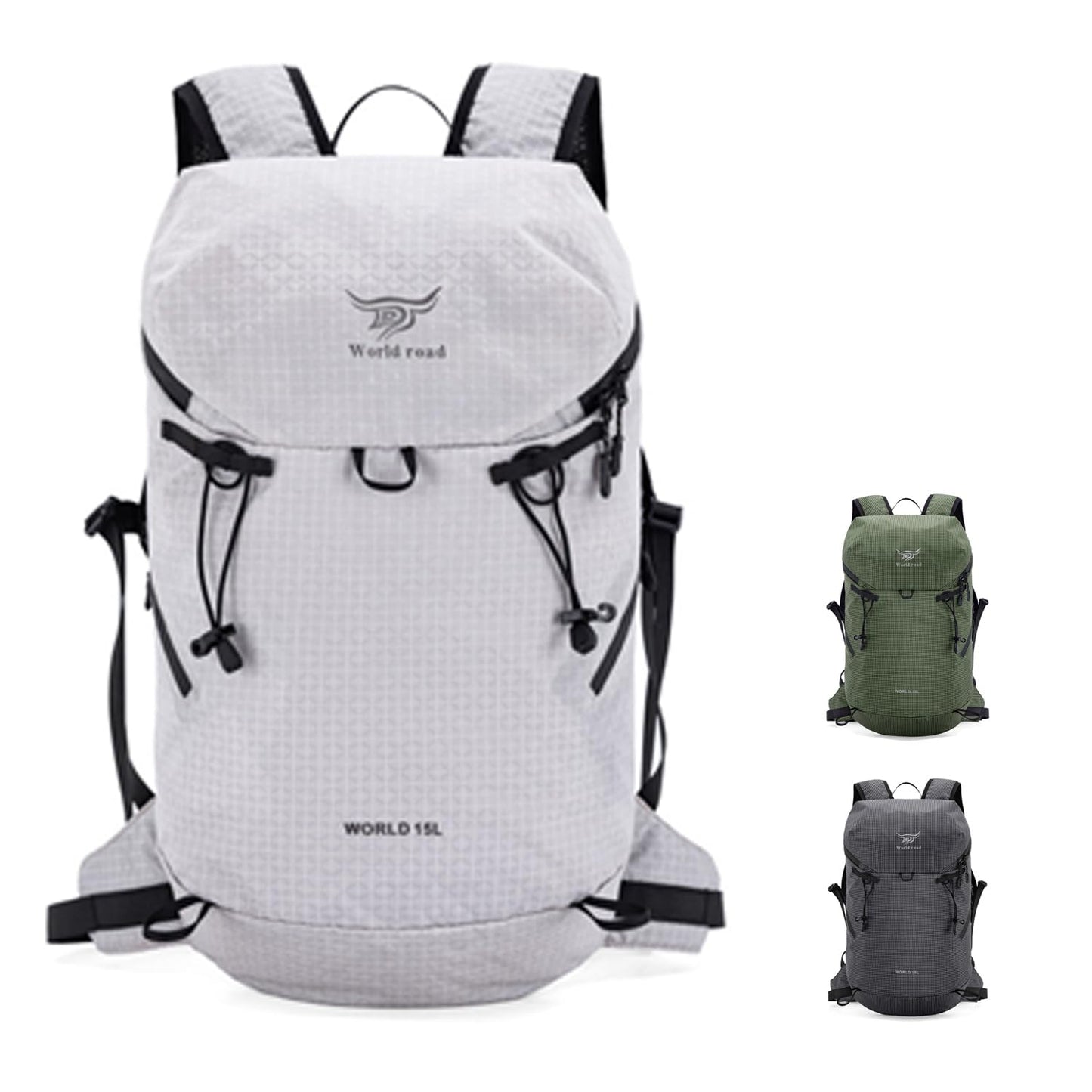 15L Hydration Backpack with 2L Water Bladder Water Backpack for Women, , Lightweight & Comfortable Running Vest for Running, Hiking, Cycling, Climbing, Camping, Biking,Rave