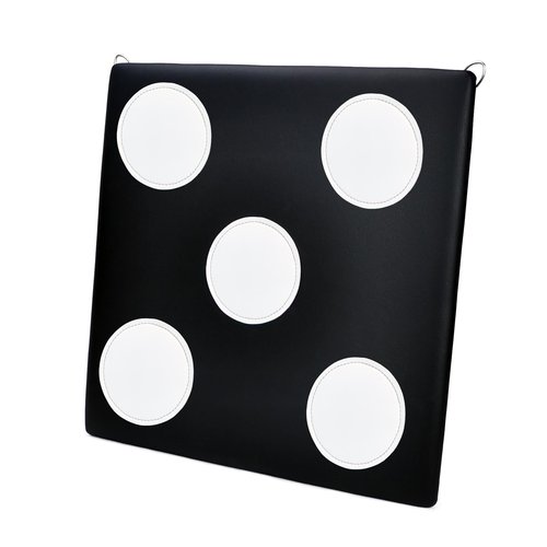 Leather Square Fencing Target - Fencing Practice Target for Foil Saber Epee and Hema - Self-Training Auxiliary Fencing Equipment for Fencer (Five)
