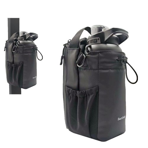 Magnetic Sport Bag For Men and Women Sling Gym Bag Travel Work with Water Bottle Holder, Phone Pockets Magnetic Attachment