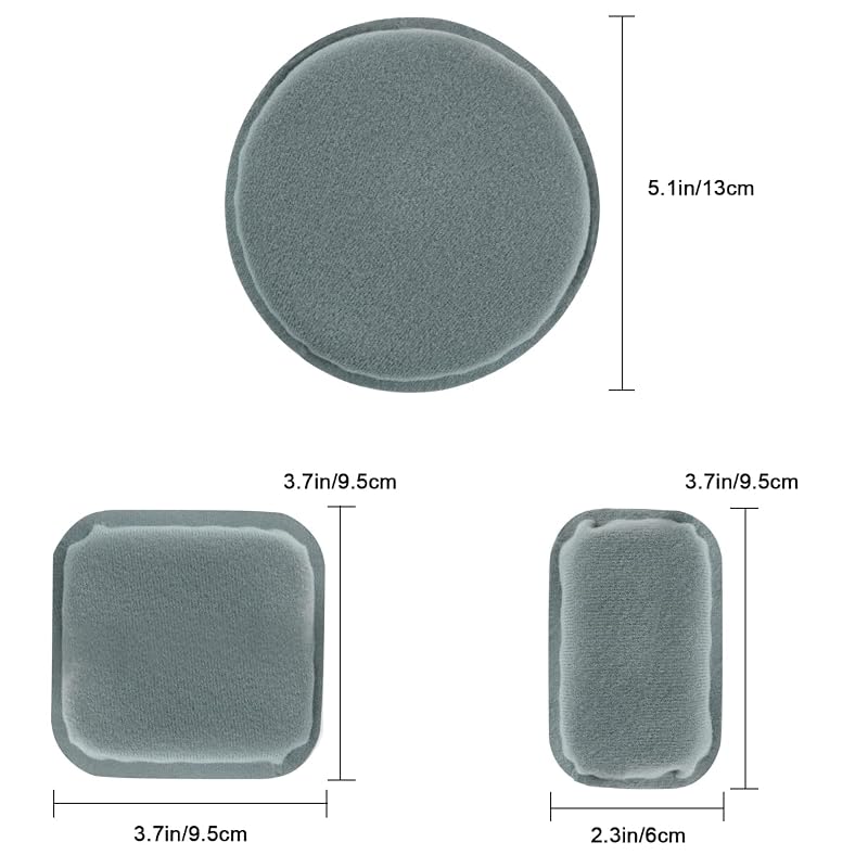 Universal Airsoft Helmet Pads - Light Gray Foam Replacement Kit for FAST/ACH/MICH Helmets