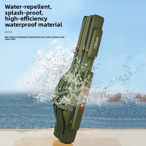 EWAIDI Fishing Rod Bag Fishing Gear Rod Bag Rod Bag Storage Lightweight Large Capacity (100Cm3 Layer)
