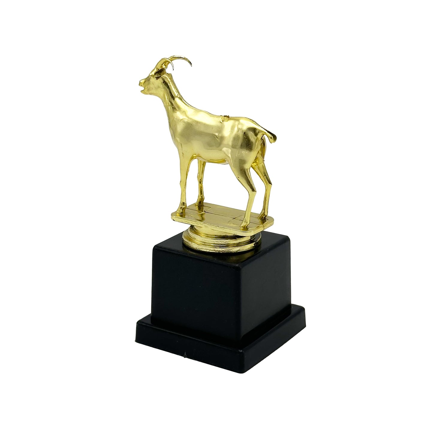 Island Dogs The Goat Trophy - Hilarious Plastic Funny Trophy, Perfect for Awarding The Greatest of All Time, Fun Novelty Award Item for All Ages and Abilities