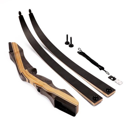 LWANO Archery Takedown Recurve Bow 62", Standard Recurve Bow for Aldults & Beginners, Right Handed, 25-50 Lbs