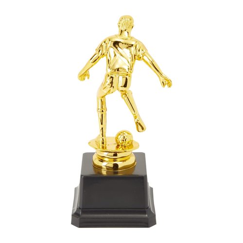 Juvale 12 Pack Small Gold Soccer Trophies for Team Award Ceremonies, Championship Games, Sports Competitions (2.5 x 6 in) - Soccer Trophy