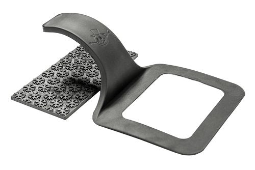 The SHREDHOOK Snowboard Hook w/Stomp Pad - Experience Stability When not Engaged in The Rear Snowboard Binding. This Gives The Rider Added Control While Getting Off Lifts and Traversing The Mountain.