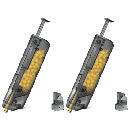 Airsoft Speed Loader 6mm BBS with Adapter 100 Rounds - 2 Pack