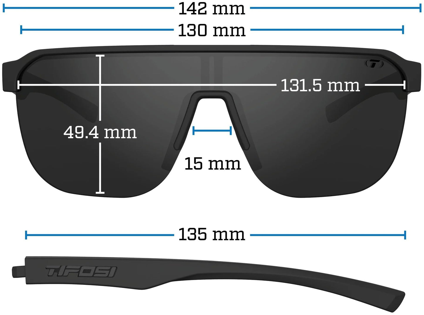 Tifosi Optics Sanctum SL Sunglasses (Frosted Rose (Pink Mirror))