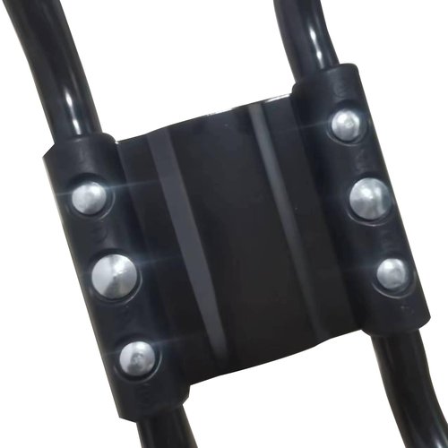 FDB J Cross Bar 2 Pairs = 4 PCS Universal Kayak Canoe Top Mount Carrier Roof Rack Boat SUV Truck Van Car with 4 pcs Tie Down Straps