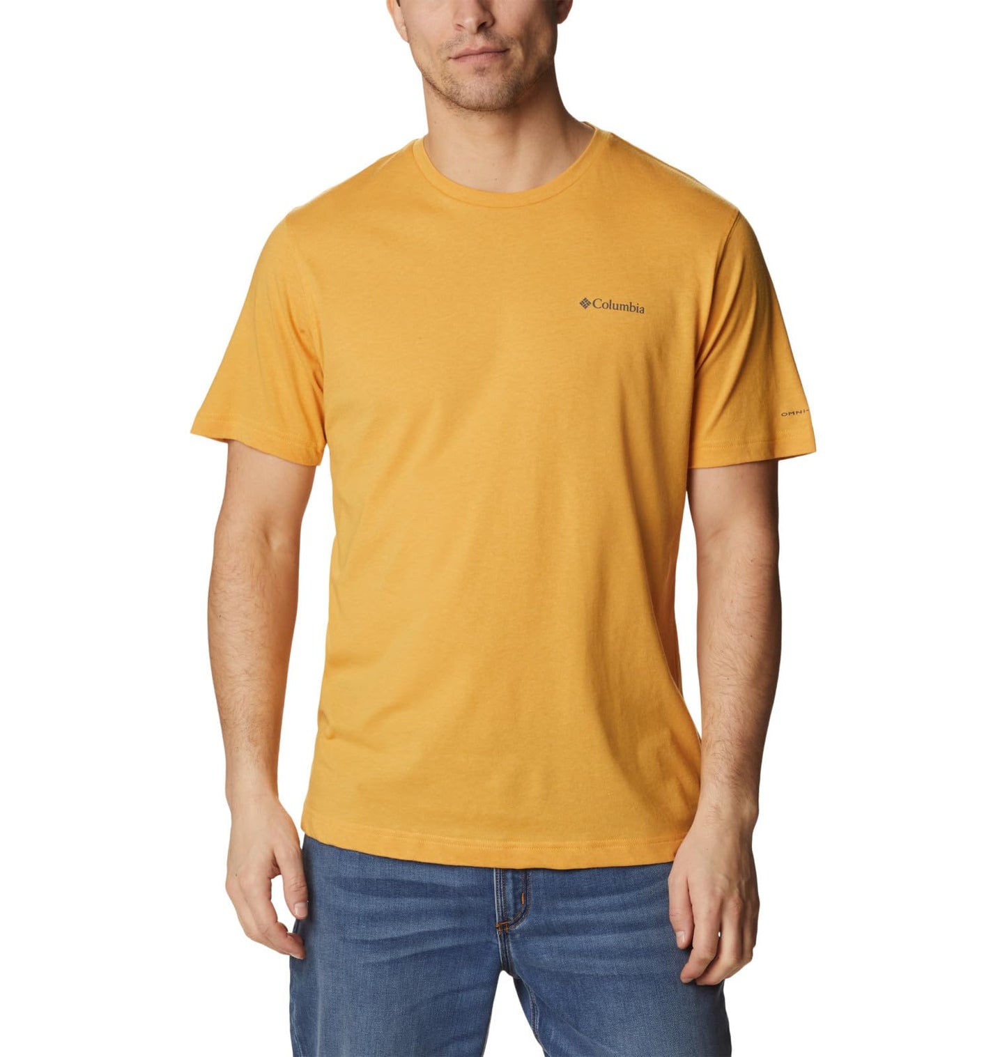 Columbia Men's Thistletown Hills Short Sleeve, Raw Honey, Medium