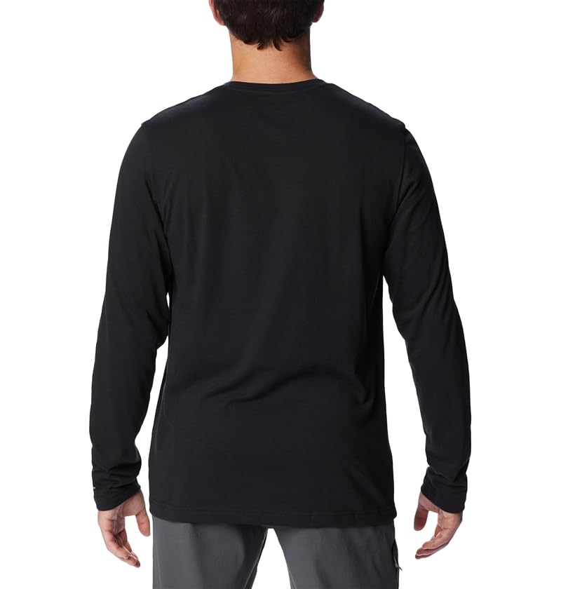 Columbia Thistletown Hills Long Sleeve Crew – Black, Large