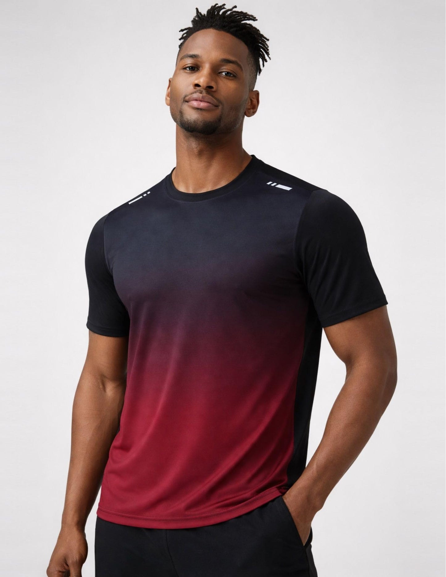 5 Pack Men’s Active Quick Dry Crew Neck T Shirts | Athletic Running Gym Workout Short Sleeve Tee Tops Bulk (Set 20, 4X-Large)
