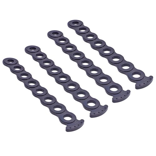 8002412 Bike Rack Rubber Straps,Rubber Chain Strap for Bike Rack,Bicycle Wheel Stabilizer Straps,Adjustable,4 Packs