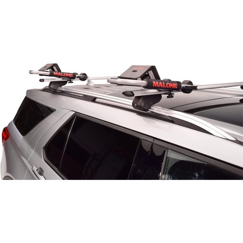 Malone Downloader Folding J-Style Universal Car Rack Kayak Carrier with Bow and Stern Lines