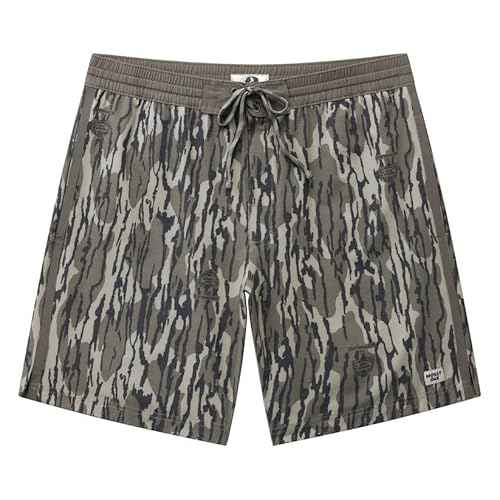 Mossy Oak Men's Swim Trunks 8" | UPF Resistant & Quick Dry Shorts with Mesh Pockets