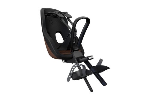 Thule Yepp Nexxt 2 Mini - Front Mounted Child Bike seat - Lightweight & Breathable seat - Adjustable footrests & footstraps - Fast Mount System - 5 Point Harness System - Magnetic childproof Buckle