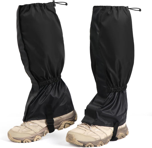 2 PCS Waterproof Lawn Care Leg Gaiters,Garden Trimming Leg Chaps,Weed Eating Leg Protectors
