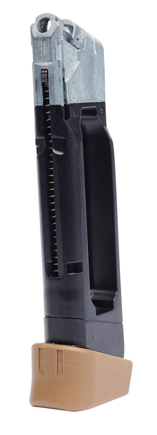 Umarex Glock 19X Half Blowback 6mm BB Pistol Airsoft Gun Magazine, 14-Round Capacity