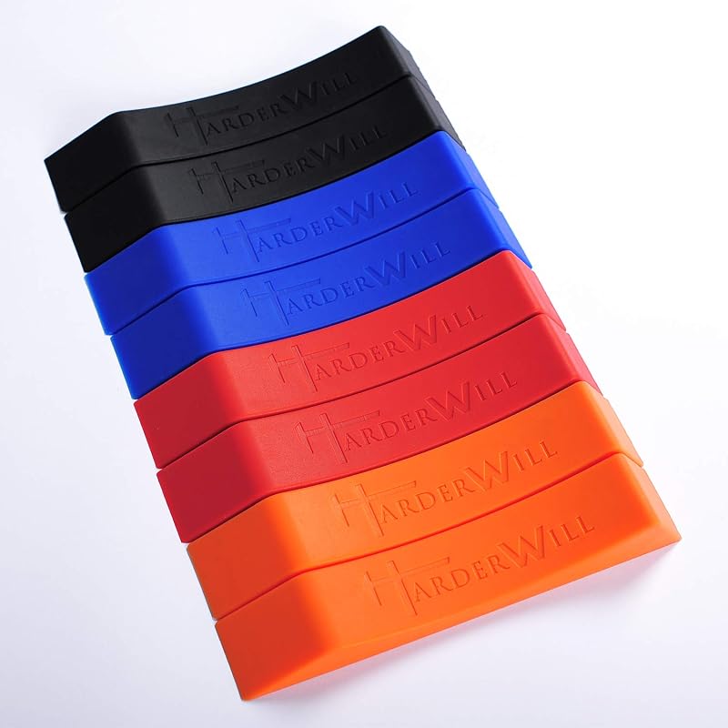 Deadlift Jack Alternative (1 Pair) Orange - Easy Weight Plate Loading for Deadlift & Powerlifting