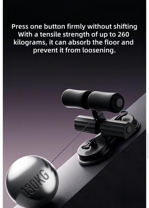 Taqargzy Ab Trainer，Ab Training Auxiliary Device,Multi-Functional Adjustable Ab Trainer， Exercise Equipment for Home, Three Suction Cups, Three Levels of Height Adjustment，for Home & Gym(A)